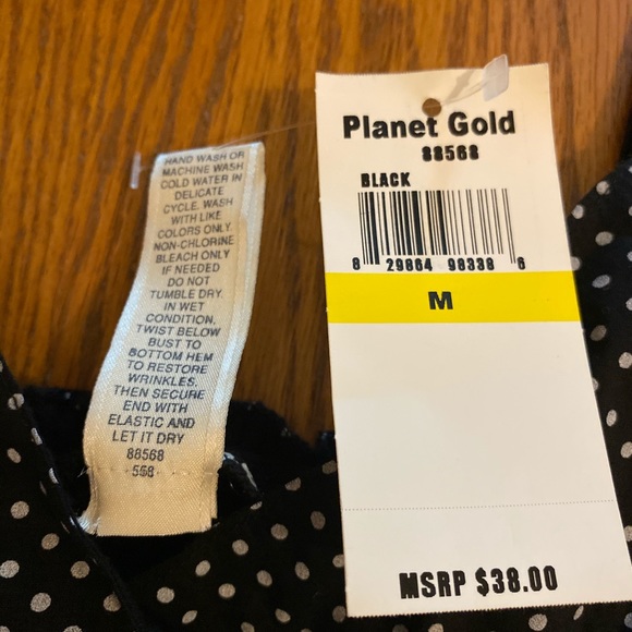 Planet Gold Empire Sundress NWT Medium - Picture 5 of 6